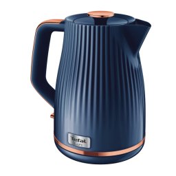 Fierbator Tefal Loft 2400w 1.7L Capac Detasabil Filtru Anticalcar Baza Rotativa Indicator Nivelul Apei Albastru/ Bronz