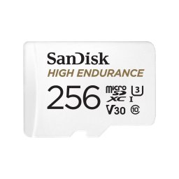 Card de Memorie Sandisk High Endurance 256GB MicroSDXC + Adaptor SD