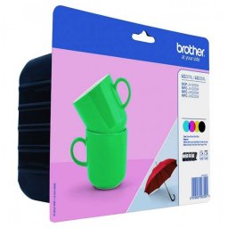 Set Cartus Cerneala Brother LC-227 XL 1200 Pagini Cyan Magenta Galben Negru