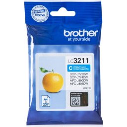Cartus Cerneala Brother LC-3211C 200 Pagini Cyan