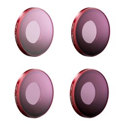 Accesoriu Camera Video Actiune PGYTECH Set de 4 filtre ND 8, 16, 32, 64 pentru DJI Osmo Action 3