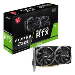 Placa Video MSI GeForce RTX 3050 VENTUS 2X XS OC 8GB GDDR6 128-bit