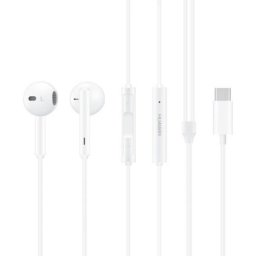 Casti Cu Fir Huawei CM33 Handsfree USB-C Alb Bulk