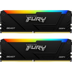 Memorie Kingston Fury Beast RGB 16GB (2x8GB) DDR4 3600MHz Dual Channel Kit