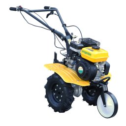 Campo 703 motocultor 7CP 2+1 trepte roti 4.00-8 2+1 freze benzina curele transmisie ProGARDEN aluminiu