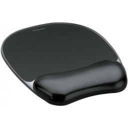 Mousepad FELLOWES Crystal Black