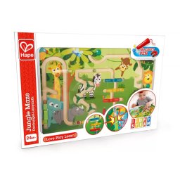 Jucarie HAPE Labirint magnetic jungla