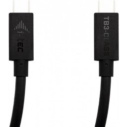 Cablu I-TEC Thunderbolt 3 40 Gbps Power Delivery 100W 1.5m Negru