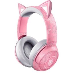 Casti Gaming Razer Kraken Kitty V2 Pro RGB Cablu 2m 20000kHz 32Î© Roz