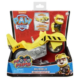 Jucarie Spin Master Moto pups rubble si motocicleta deluxe