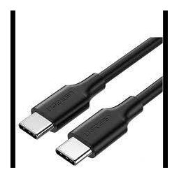 Cablu De Alimentare Si Transfer De Date UGREEN Fast Charging Data Cable USB Type-C La USB Type-C 60W/3A Nickel Plating PVC 1.5m Negru 50998 Timbru Verde 0.08 lei - 6957303859986