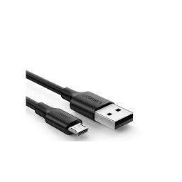 Cablu De Alimentare Si Transfer De Date UGREEN Fast Charging Data Cable USB La Micro-USB Nickel Plating PVC 0.5m Negru 60135 Timbru Verde 0.08 lei- 6957303861354