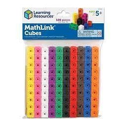Set 100 Piese Learning Resources MathLinkÃÂ® 5 Ani+