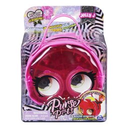Jucarie Spin Master Purse pets gentuta micro meduza rosie