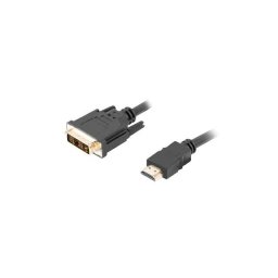Adaptor Lanberg CA-HDDV-10CC-0018-BK 1.8 m HDMI Type A DVI-D Negru