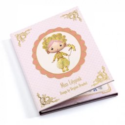 Set Djeco Carte cu abtibilduri reutilizabile pentru fetite Garderoba lui Lilypink