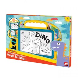 Tabla Magnetica AS Magic Scribbler baby dinozaur Galben