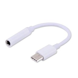 Adaptor Savio USB-C Mini Jack 3.5mm Alb