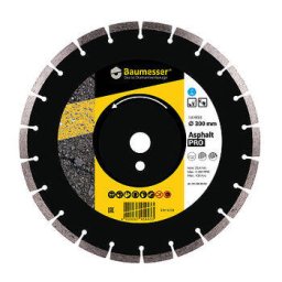 Disc Diamant Baumesser 1A1RSS/C3-H 350 x 3,5/2,5 x 10 x 25,4mm 24 F4 Asfalt Pro Negru