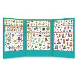 Set Djeco 1000 Abtibilduri pentru copii Multicolor