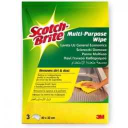 Set SCOTCH BRITE Lavete Uz General Economice 3 Bucati Multicolor