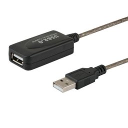 Extensie Cablu Savio USB-A USB-A 10m Negru