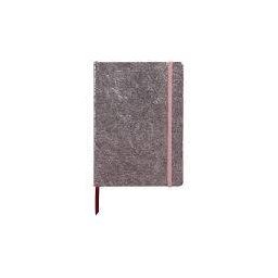 Notebook Cu Coperta Moale Din Piele Clairefontaine A5 144 Pagini Celeste Roz