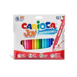 Carioci Super Lavabile Carioca Joy SKR064 Varf Subtire 18 Bucati