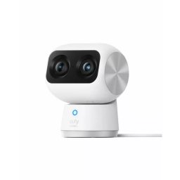 Camera Supraveghere eufy Security S350 Interior Dual Camera Pan&Tilt Rezolutie 4K UHD 8Ã Zoom 360Â° PTZ AI Dual-Band Wi-Fi Alb