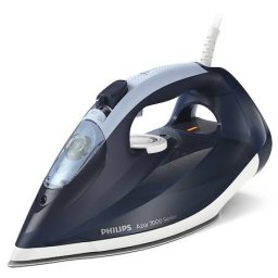 Fier Calcat Philips Debit Abur 50g/min Jet Abur 250g Talpa SteamGlide Plus 300ml Sistem Auto-curatate Oprire Automata Albastru