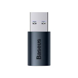 Adaptor Baseus Mini OTG Ingenuity USB 3.1 la USB-C10 Gbps Albastru