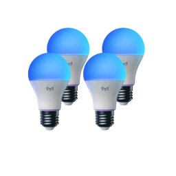 Bec Yeelight Pachet x4 LED Smart W4 Lite Wi-Fi Sincronziare Muzica/Jocuri E27 9W 806lm Lumina Colorata