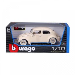 Masinuta BBURAGO Volkswagen Kaffer Beatle 1/18 Bej