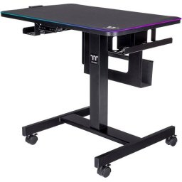 Birou Thermaltake Gaming Reglabil Electric CycleDesk 100 RGB Negru
