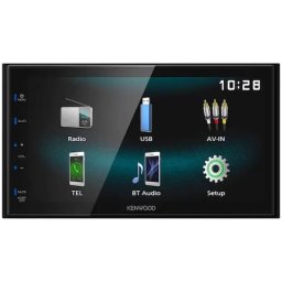 Sistem Multimedia Auto Kenwood DMX120BT Ecran Tactil 6.8inch USB Bluetooth Incorporat Mirroring Negru