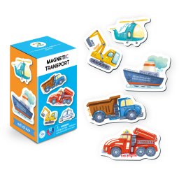 Set Magnetic Dodo Invat mijloacele de transport in lb engleza