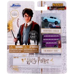 Jucarie Simba Harry Potter2 Set 2 Masinute the Knight Bus Si Ford Anglia 1959
