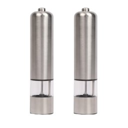 Set Livoo 2 Rasnite Condimente Inox 4x AA Argintiu