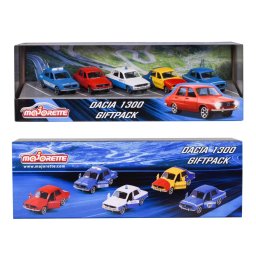 Set Simba Majorette 5 Masinute Metalice Dacia 1300 7.5cm