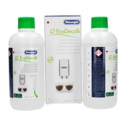 Solutie de Decalcifiere Delonghi pentru Aparatele de Cafea Delonghi 500ml Set 2 Bucati