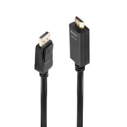 Cablu Lindy DisplayPort - HDMI 2m Black