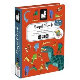 Set Janod Magnetibook Dinosaurs Multicolor