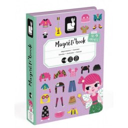 Set Janod Magnetibook Costumes Girl Multicolor