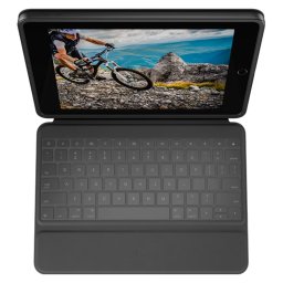 Tastatura Logitech Rugged Folio Smart Connector iPad UK Grafit