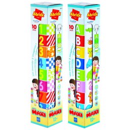 Set de Constructie Ecoiffier 7811 cu Numere Abrick 10 Piese 12 Luni+ Multicolor