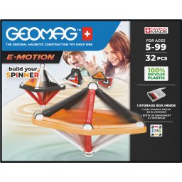 Set de Constructie Magnetic Geomag E-Motion 32 Piese 5 Ani+ Multicolor