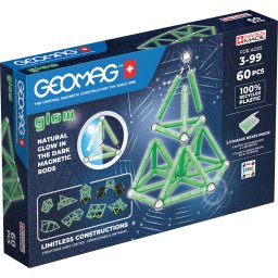 Geomag Set De Constructie Magnetic Glow 60 Piese 338 3 Ani+