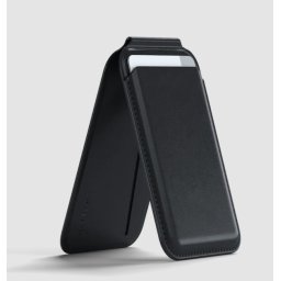 Stand Satechi Apple Vegan-Piele Magnetic Negru