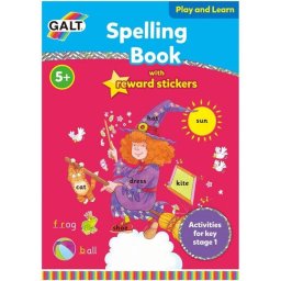 Caiet de Activitati GALT Spelling Book Sa Invatam Cuvinte in Limba Engleza 5 Ani+ Multicolor