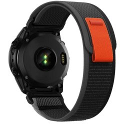 Curea Smartwatch TECH-PROTECT compatibila cu Garmin Fenix 5/6/6 Pro/7 Black/Orange